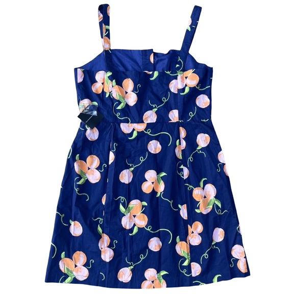 NWT ModCloth ERA Rich Navy Blue Summertime Appreciation Sleeveless Dress 14 - Picture 7 of 10